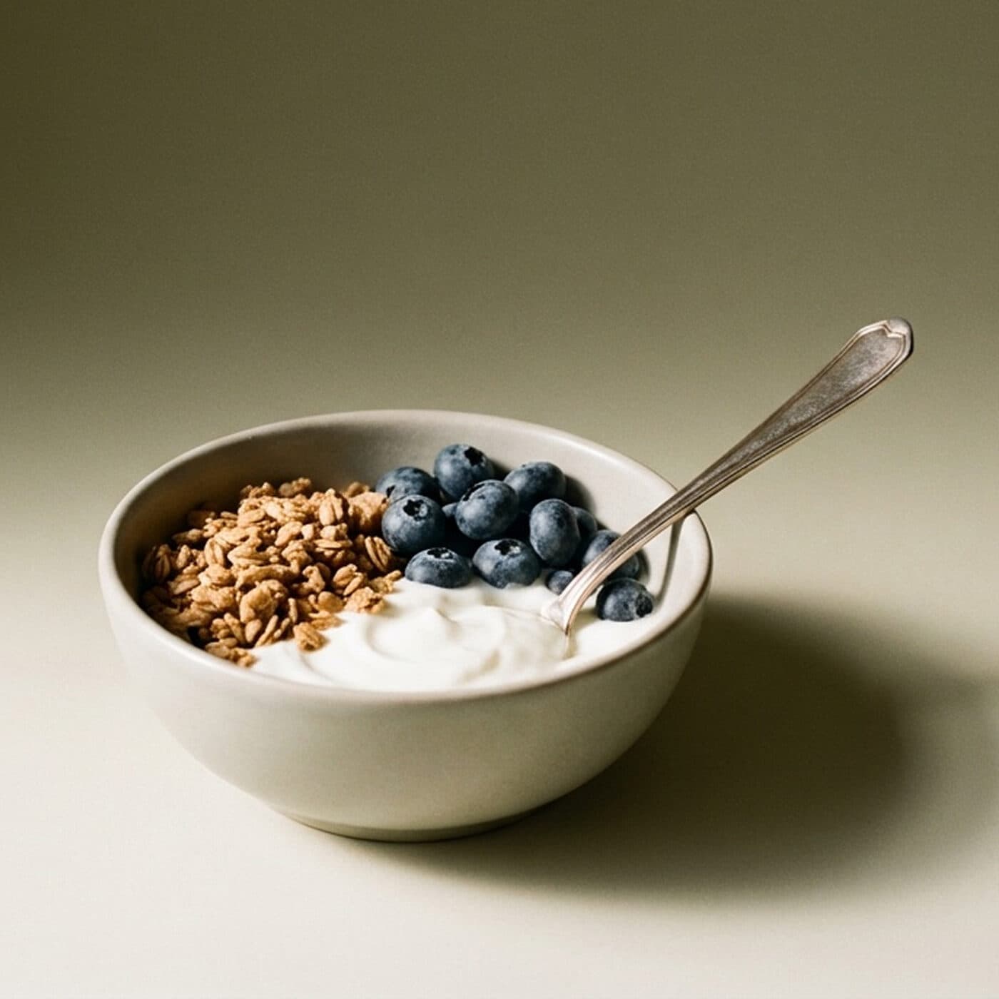 A bowl of yogurt with toppings